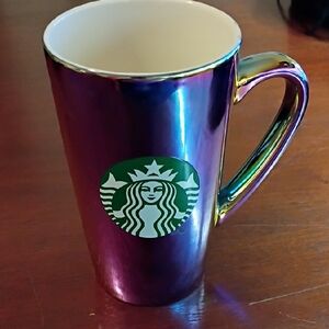 Starbucks Iridescent Mug with Green Logo